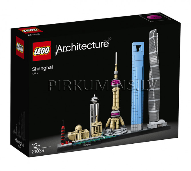21039 LEGO® Architecture Шанхай, c 12 лет NEW 2018!