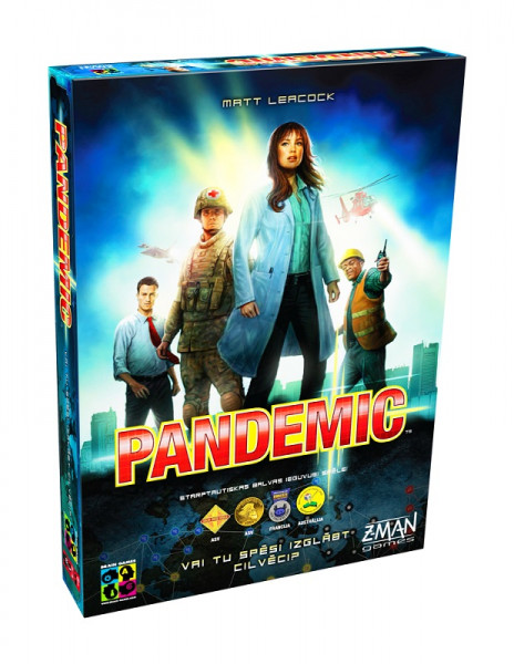 Galda spēle Pandemic, no 8 gadiem