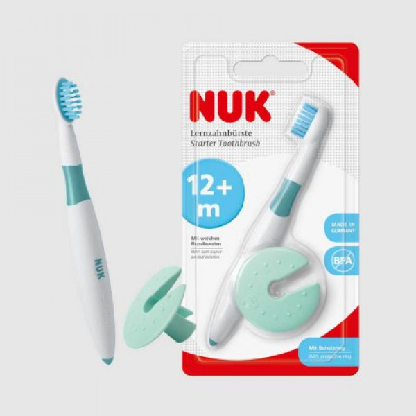 Nuk первая зубная щетка для малышей в возрасте от 12 до 36 месяцев