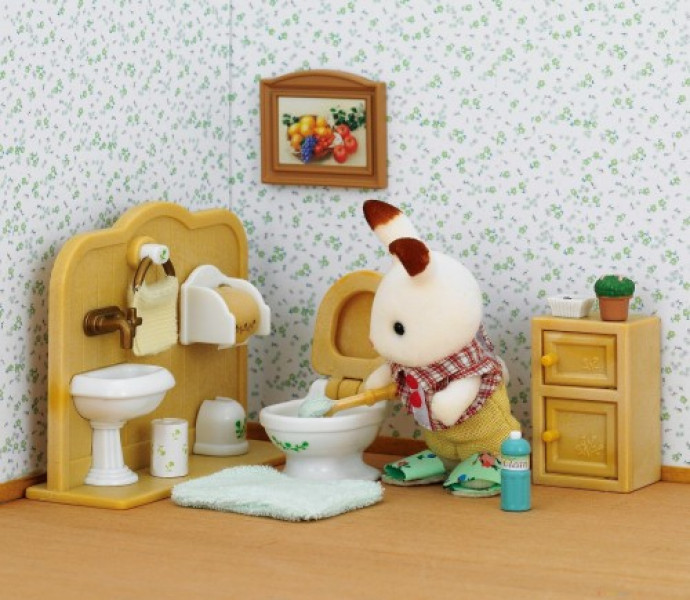 Sylvanian Families Brālis trusis vannasistabā