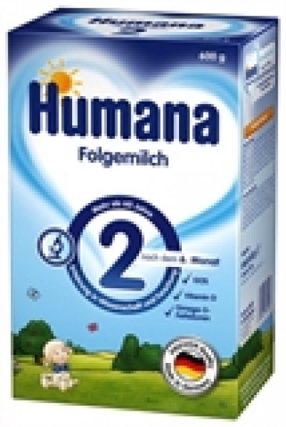 Humana Folgemilch 2 Prebiotik piena maisījums no 6.mēn. 600g