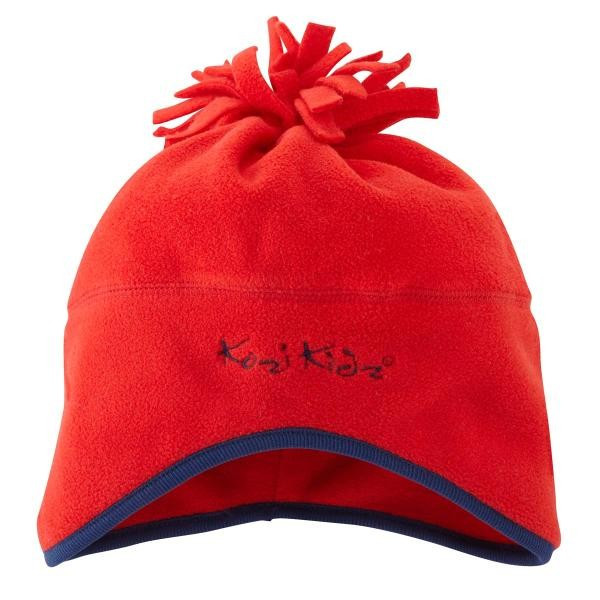 Izpārdošana! Kozi Kidz Mikroflīsa cepure, sarkana, izmērs ML (Zviedrija)