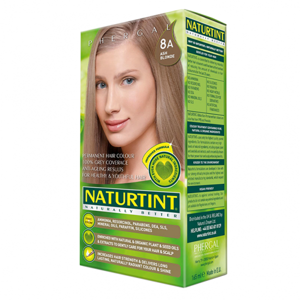 Naturtint Naturally Better matu krāsa 8A, pelnu blonda, 165ml | Matu ...