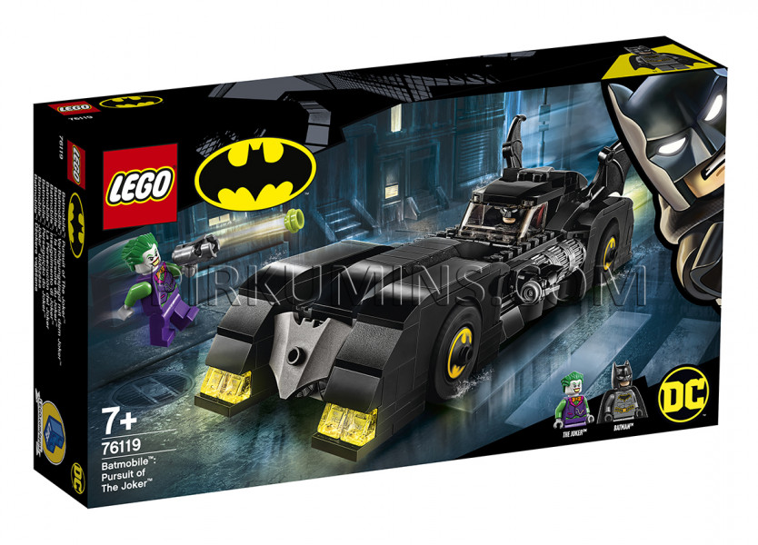 76119 LEGO® Batman Batmobile™: Džokera vajāšana, no 7+ gadiem NEW 2019 ...