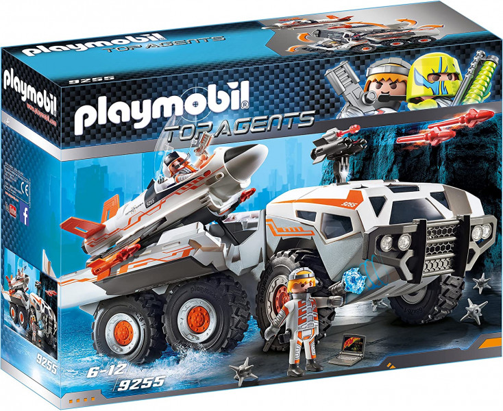 playmobil top agents robot