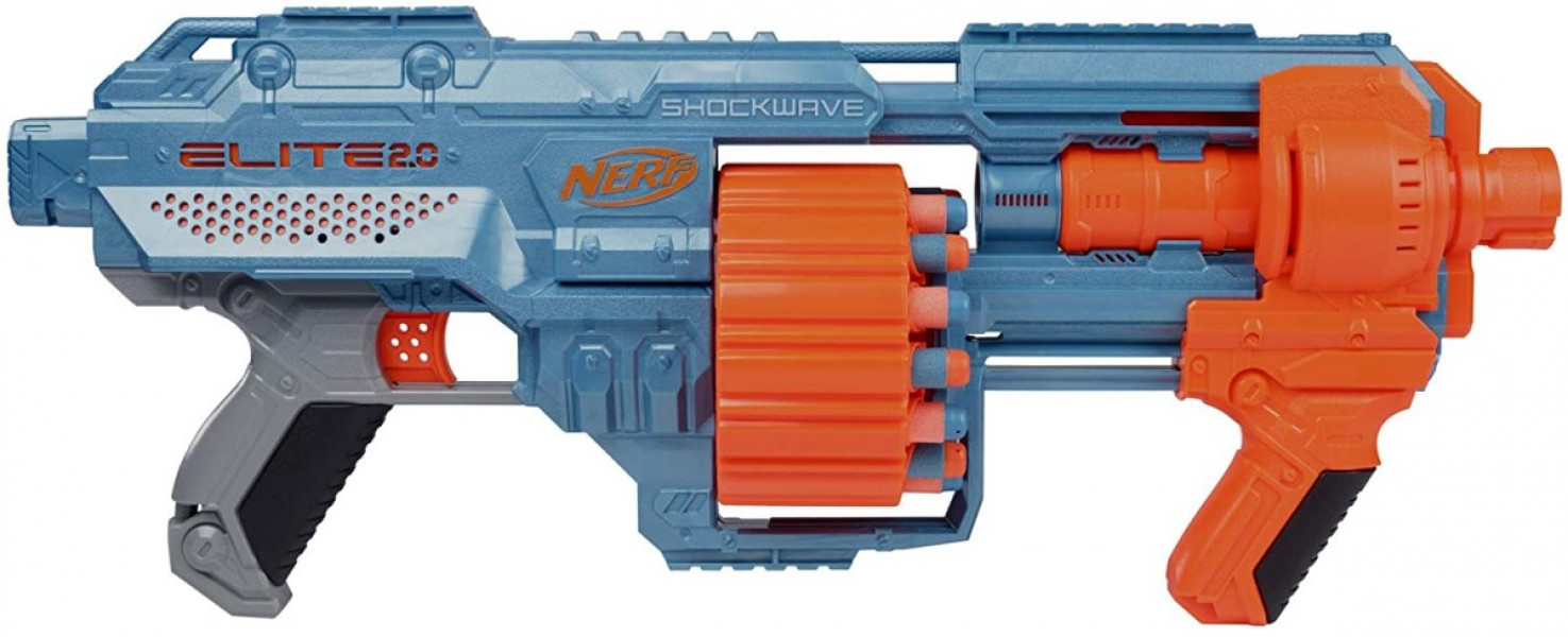 Nerf Elite 2.0 Shockwave RD-15 Blaster Rotaļu ierocis E9527 | Rotaļu ...