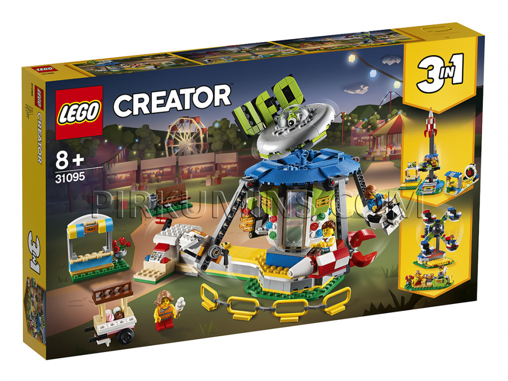 31095 LEGO® Creator Ярмарочная карусель, c 8+ лет NEW 2019! 31095 | LEGO®  Creator | LEGO® | Экологически чистые и безглютеновые продукты, памперсы,  Nature Babycare, Moltex, Huggies, Pampers, Libero, гигиена, игрушки,  конструкторы