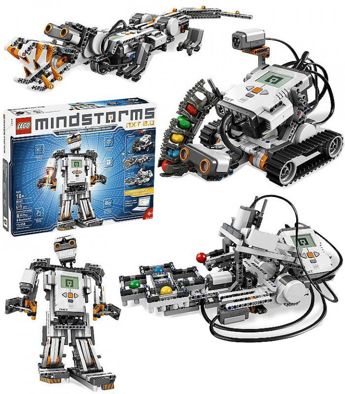8547 LEGO Mindstorms NXT 2.0 Robotics Kit, LEGO Robots NXT 2.0, no 10 gadiem 8547 | LEGO 