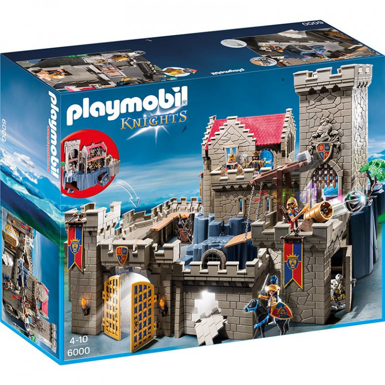 6000 PLAYMOBIL® Knights Karaļa Lauvas bruņinieku pils, no 4+ (VAIRS ...