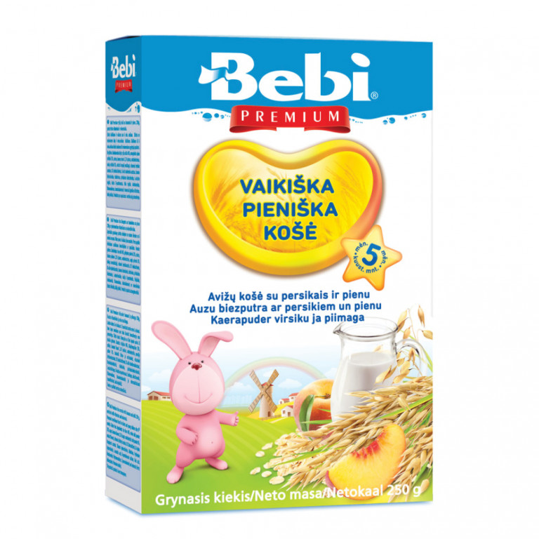 Каша bebi premium гречневая с козьим молоком