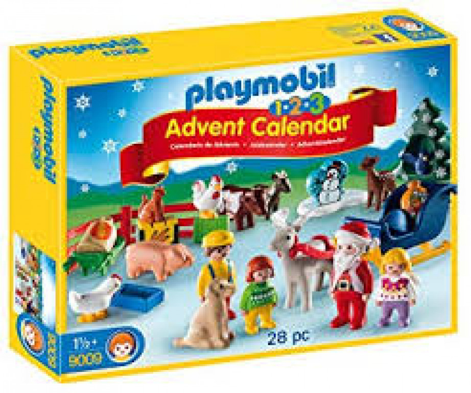 9009 PLAYMOBIL® 1.2.3 Advent Calendar, no 1.5+ 9009 Christmas