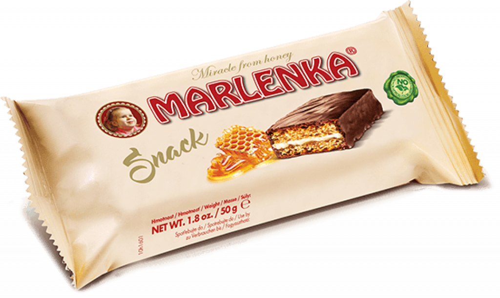 Marlenka Snack mini medus kūciņa ar pildījumu un glazūru, 50g 0520 ...