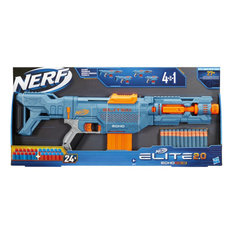 Hasbro Nerf Elite 20 Echo CS 10 Blaster Rotaļlietu ierocis e9533 ...