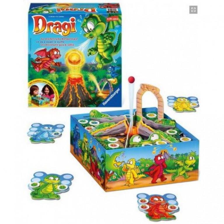 Ravensburger 3D Spēle Dragi Dragon, no 4 gadiem 21072 | Galda spēles ...