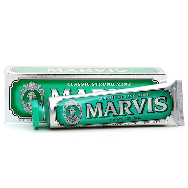 Strong mint. Marvis Classic strong Mint. Марвис зубная паста. Strong зубная паста. Марвис зубная паста состав.