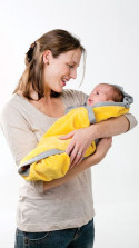 WPC 043 Lodger Wrapper Newborn Конверт-одеяло хлопковый, 2 in 1, Gold
