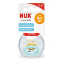 SU04 Nuk Happy Kids латексная пустышка 1 размер (6-18 мес.)1 шт.