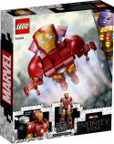 76206 LEGO® Marvel Фигурка Железного человека, 9+ лет, NEW 2022! (Maksas piegāde eur 3.99)